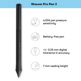 1 x RAW Customer Returns Wacom Intuos Medium drawing tablet - tablet for drawing photo editing with pressure-sensitive pen black - ideal for home office e-learning - RRP €100.79