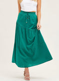 1 x Brand New Vcindai Women s Summer Maxi Skirt Long Summer Skirt High Waist Skirt A-Line Skirts - RRP €24.18