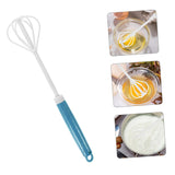 1 x Brand New HOMSFOU Beaters Whisk Hand Pressed Rotary Whisk Mixer Whisk Hand Pressed Whisk Mixer Hand Pressed Whisk Stirring Whisk Semi-Automatic Whisk - RRP €8.95