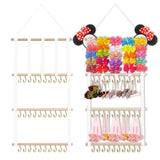 1 x RAW Customer Returns Fouvin Headband Bow Holder Organizer, Baby Headband Hair Accessories Organizer for Babies Bow Hanger Storage for Girls Hair Bows Rack for Girls Room - RRP €10.07