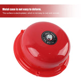 1 x RAW Customer Returns Chime Fire Protection 100db, 4 Inch Bell Loud Fire Bell Electric Doorbell Fire Alarm Bell for School Fire Alarm Emergency Evacuation Factory Workshop 12V  - RRP €18.66