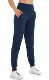 4 x Brand New Lulucheri Jogging Bottoms Women s V Cross Waist Training Trousers Sports Trousers with Pockets Women Sweatpants Lounge Trousers for Jogging Sports Running Yoga Chalk Blue, S  - RRP €110.4