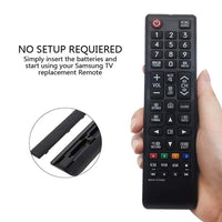 1 x RAW Customer Returns MYHGRC New Remote Control BN59-01268D Replacement for Samsung Smart LED LCD 4K TV UE32M5522 UE40MU6199 UE40MU6400 UE43MU6120 UE43MU6122 UE49NU7172 UE49NU7372 UE652 6670 UE65MU7000 - RRP €21.6