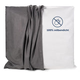 1 x RAW Customer Returns Blumtal mite cover pillow 80x80 cm set of 2 - OEKO-TEX certified allergy bedding pillow 80x80 cm - pillowcase against house dust mites - allergy bedding set anti mites 80x80 cm pillow - RRP €26.99