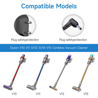 1 x RAW Customer Returns Dyson V10 charging cable power supply for Dyson V10 V11 V12 V15 SV12 SV14 SV15 SV16 SV20 SV22 Cyclone Absolute Animal Motorhead Cordless Vacuum Cleaner 217160-02 969350-03 charger vacuum cleaner adapter 30.45V - RRP €19.99