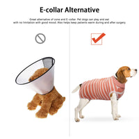 12 x Brand New oUUoNNo Recovery Suit for Dogs, Surgical Dogs Male Female Abdominal Wounds or Skin Diseases, Alternatives to Electronic Collars, Pink Stripe, XXX-Large - RRP €299.76