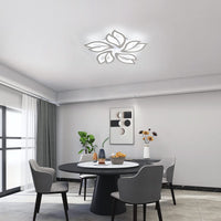 1 x RAW Customer Returns Comely Dimmable LED Ceiling Light, 45W 4200LM Creative Petals Design Modern Ceiling Lamp with Remote Control, Acrylic Ceiling Light Fixture for Living Room, Bedroom, Dining Room, Kitchen - RRP €68.99