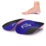 1 x RAW Customer Returns PCSSOLE 3 4 Orthopedic Insoles for Flat Feet, Plantar Fasciitis, Heel Spurs, Half Shoe Insoles with High Arch, Shoe Insoles Relieve Heel Pain for Women Men, Blue, XL. - RRP €19.99