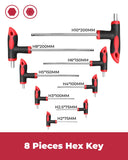 1 x RAW Customer Returns ROTATION 16-piece hexagon and torx key set, T-handle key set with box - RRP €34.99