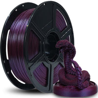 1 x RAW Customer Returns FLASHFORGE 3D printer filament Chameleon PLA color changing filament 1.75mm, changes color with light and angles, 1KG spool 2.2lbs , dimensional accuracy - 0.02mm Marsala  - RRP €25.99