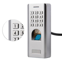 1 x RAW Customer Returns Fingerprint Lock, Fingerprint Access Control System Biometric Door Lock Metal Smart Electronic - RRP €65.29