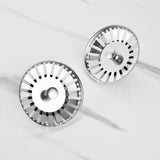 2 x RAW Customer Returns WINDALY Set of 2 sink strainer baskets, diameter 84 mm, stainless steel sink strainer stopper, sink replacement part, 8.4 cm - RRP €32.26