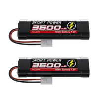 1 x RAW Customer Returns Hilldow M26 RC NiMH battery 6S 7.2V 3600mAh with plug TA Mi Ya, 2 pack RC battery NiMH battery rechargeable for RC car RC truck HPI Losi Kyosho Hobby - RRP €43.99