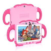 2 x RAW Customer Returns Children s Tablet 7 Inch Kids Tablet for Children from 3-14 Android Children s Tablet with Case 2GB 64GB Parental Control GMS Certified Toddler Tablet with WiFi Dual Camera Google Play Store for Girls Boys Pink - RRP €113.16