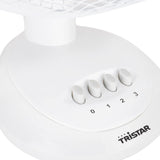 1 x RAW Customer Returns Tristar VE-5930 Table Fan 30 cm Oscillating White - RRP €24.0