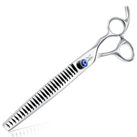 1 x RAW Customer Returns JASON professional dog scissors chunker thinning scissors grooming scissors for dogs cats 8 inches 26 teeth made of Japanese 440C stainless steel - RRP €42.99