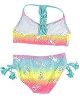 1 x Brand New iDrawl Bikini Set For Babay Girls Summer Unicorn Swimwear Tankini Size XL - RRP €18.14