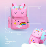 1 x RAW Customer Returns QY Unicorn Backpack - Backpack Girls - Unicorn - Pink - Small from group 1 , new pink, M - RRP €27.6