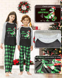 13 x Brand New Christmas pajamas family set, dino Christmas pajamas children, cuddly Christmas pajamas child, family Christmas pajamas, Tyrannosaurus Rex family pajama set Christmas boy girl-10T - RRP €270.66