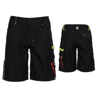 1 x RAW Customer Returns Stenso Prisma Men s Work Shorts - Men s Work Shorts - Men s Summer Work Pants - Black EU48 - RRP €35.24