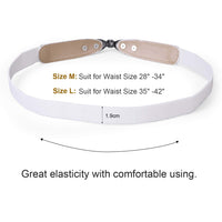 1 x Brand New JasGood Belt for Dress Belt Women s Stylish Belt with Simple Style Unique Design Women s Belt Elegant and Fashionable for Short Long Skirt Dress - RRP €6.99