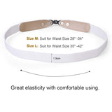 2 x Brand New JasGood Belt for Dress Belt Women Stylish Belt with Simple Style Unique Design Women s Belt Elegant and Fashionable for Short Long Skirt Dress - RRP €13.98