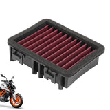 1 x RAW Customer Returns Heigoal Replacement Air Filters Compatible with KTM DUKE 125 200 250 390 DUKE 250 ADV 390 Adventure 390ADV DUKE390 2017-2020 Motorcycle Air Filter - RRP €23.99