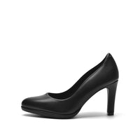 1 x RAW Customer Returns DREAM PAIRS Comfortable Pumps Dress Heels for Women Classic 9cm High Heels with Platforms for Business Work Party Black-PU SDPU2441W-E Size 37 EUR  - RRP €43.99