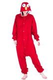 1 x RAW Customer Returns Snorlax Costume Cookie Monster Onesie Elmo One-Piece Jumpsuit Sesame Street Relax Costume Pajamas Carnival Halloween Pajamas Cosplay Adult Carnival Red XL - RRP €29.24