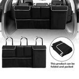 1 x RAW Customer Returns MiOYOOW Car Storage Bag, Trunk Organizer Trunk Bag with Large Seat Pocket for SUV and Many Vehicles - RRP €29.33