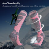 1 x RAW Customer Returns Bseical 2 Pairs Women s Ski Socks, Women s Thermal Socks 35-39, Warm Thermal Ski Socks, Long Warm and Dry Socks, for Skiing, Snowboarding, Hiking, Walking, Winter Sports B  - RRP €24.0