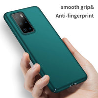 3 x Brand New Kqimi Case Compatible with Huawei P40 Lite, Ultra Thin Lightweight Matte Phone Case Simple Full Body Protective Cases Compatible with Huawei P40 Lite 2020 Green  - RRP €64.8