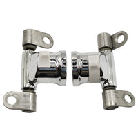 1 x RAW Customer Returns YUCKMZ A pair of removable chrome toilet seat hinges AI0002100R compatible with ROCA Dama Giralda Senso easy release - RRP €27.53