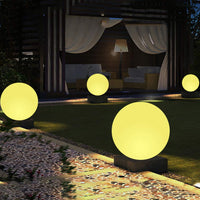 1 x RAW Customer Returns Uonlytech led ball light waterproof led lawn lamp with remote control led pool light for garden party 1pcs 12cm  - RRP €27.36