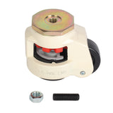 1 x RAW Customer Returns 4pcs Swivel Casters GD-80S 1000kg Load Capacity Heavy Duty Swivel Casters Retractable Leveling Caster Workbench Caster Wheels Industrial Plate Mounted Footmaster Casters - RRP €57.99