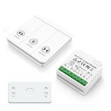 2 x RAW Customer Returns Tedeligo 2.4GHz WiFi Shutter Switch, Mobile Wireless Switch RF 433 Timer Control Module for Electric Shutters Compatible with Alexa Google Home Tuya App Control - RRP €48.64