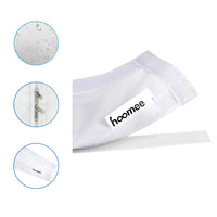 1 x RAW Customer Returns HOOMEE 300cm Insulating Fabric Window Cover for Portable Air Conditioners and Dryers. Easy Installation with Zipper and Adhesive Tape. Avoid Hot Air - RRP €21.29