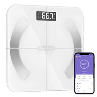 1 x RAW Customer Returns Digital Bathroom Scale Intelligent Impedance Scale Bluetooth Bathroom Scale - RRP €24.99