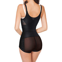 1 x RAW Customer Returns Gotoly Women s Shaping Bodysuits Slimming Shapewear Tummy Control Shapewear Waist Trainer Corset Full Body Shaper and Open Bust Bodysuit Black, M  - RRP €29.75