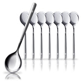 1 x RAW Customer Returns Heynna teaspoon Llano made of stainless steel - coffee spoon, dessert spoon, egg spoon, cereal spoon, espresso and cake spoon, gold sharp - 24 pieces - set of 8 - RRP €13.99