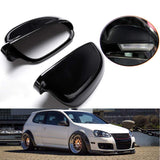 1 x RAW Customer Returns Mirror cover housing suitable for VW Golf 5 free choice of quantity black, left and right 2 pieces  - RRP €29.99