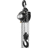 1 x RAW Customer Returns Anbull pulley block, chain hoist 2000kg, 3m lifting height, fully galvanized chain, no oil stains and rustproof, product weight 16.5Kg - RRP €109.99