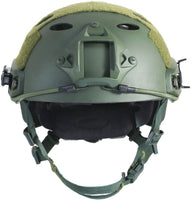 1 x RAW Customer Returns LOOGU Airsoft Helmet Ops Core Protective Helmet Tactical Helmet Type Fast BJ PJ with Pads and Side Rails Crash Helmet for Leisure Outdoor Paintball - RRP €53.44