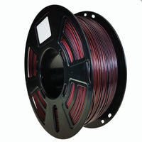 1 x RAW Customer Returns Stronghero3D 3D Printer PLA Filament 1.75mm, Galaxy Red, Black, Silk Purple, Net Weight 1kg, Accuracy - 0.05mm - RRP €25.99