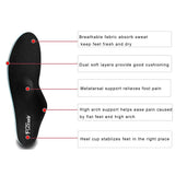 1 x RAW Customer Returns PCSsole High Arch Orthopedic Insoles, Comfort Men s and Women s Insoles Work Shoes for Heel Spurs, Flat Feet, Plantar Fasciitis, Foot Pain. Black, EU38-39. - RRP €19.67