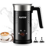 1 x RAW Customer Returns Milk Frother Electric 4 in 1 - Automatic Milk Frother 300ml Large Capacity Milk Steamer Noiseless for Hot Cold Milk Foam Hot Chocolate Latte Cappuccino Macchiato - RRP €39.34