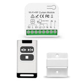 1 x RAW Customer Returns This RC WIFI Intelligent Roller Shutter Control Module with 433MHz RF Remote Control, Tuya APP WIFI Control Compatible with Alexa Google Home APP Control and Manual Switch - RRP €25.36