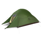 1 x RAW Customer Returns Naturehike Cloud up 2 Upgrade Ultralight Tents Double 2 Person Tent 3-4 Season for Camping Hiking 20D Forest Green Upgrade  - RRP €169.0