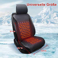 1 x RAW Customer Returns Generic seat cushion, comfortable seat cover with full backrest, universal seat cover for the front seat in winter - RRP €69.02