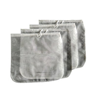 3 x Brand New Nut Milk Bags, 4 Pack 12 x 12 Reusable Food Filter Bags Strainer for Almond Milk, Juices, Tea, Yogurt, Cheese, Cold Brew, Wine, Herbs - RRP €61.2